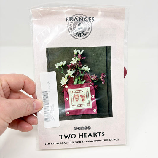 Two Hearts – Frances & Me Cross Stitch Kit