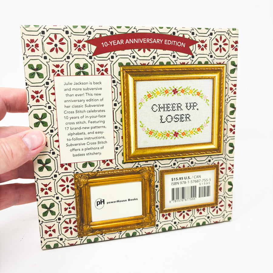 Subversive Cross Stitch Book by Julie Jackson