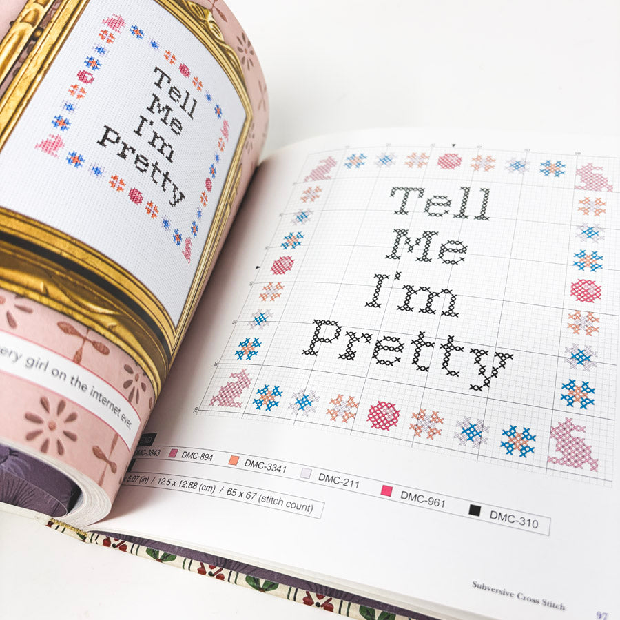 Subversive Cross Stitch Book by Julie Jackson