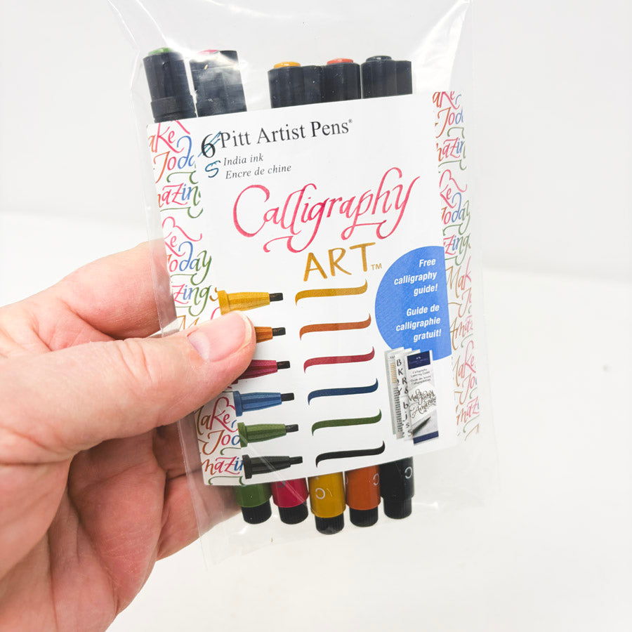 Pitt Color Calligraphy Pen Set