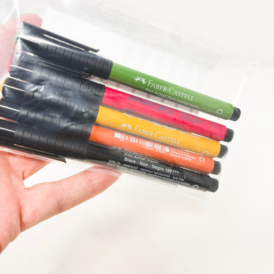 Pitt Color Calligraphy Pen Set