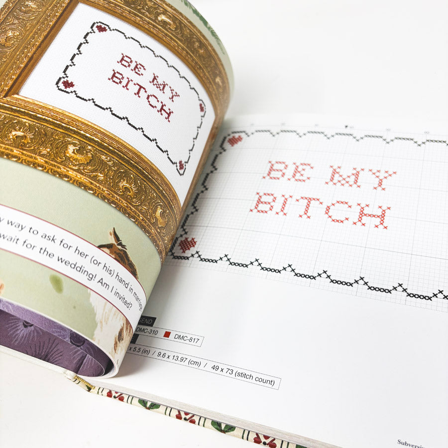 Subversive Cross Stitch Book by Julie Jackson
