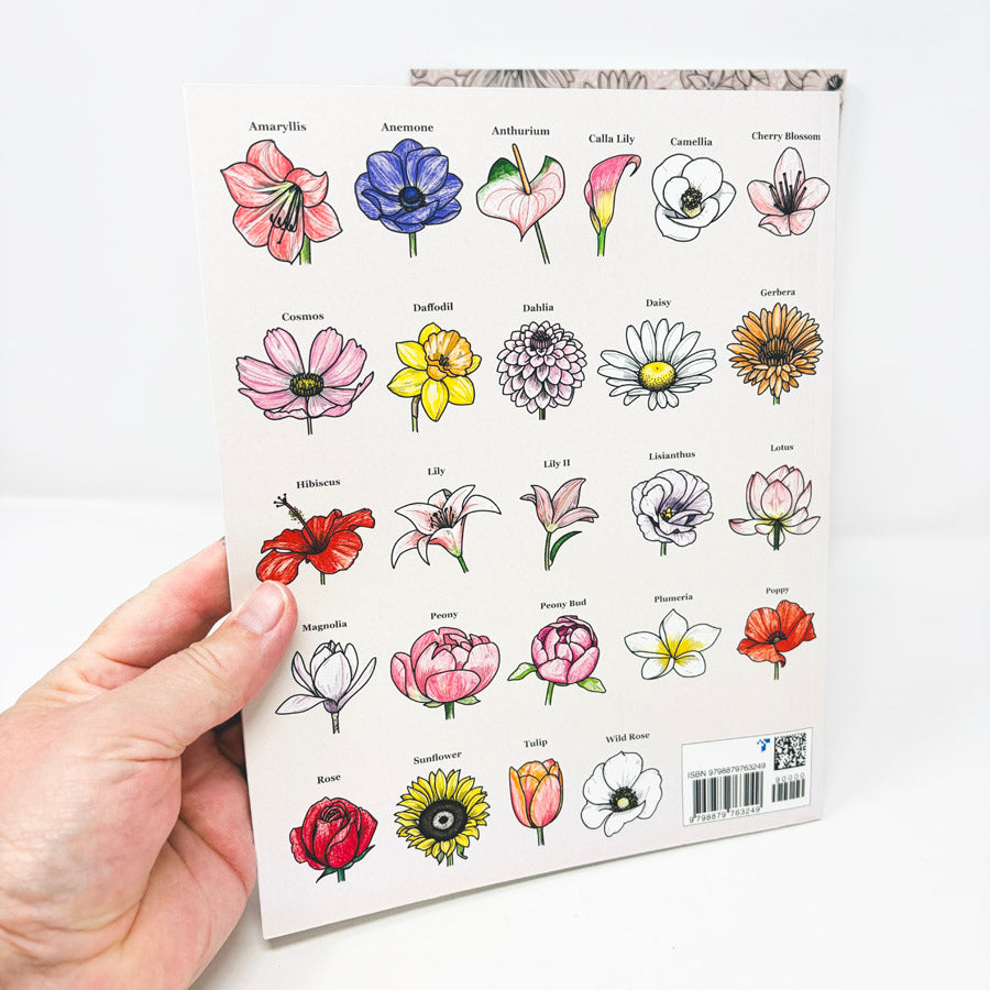 How To Draw Flowers Books by Aska Hall