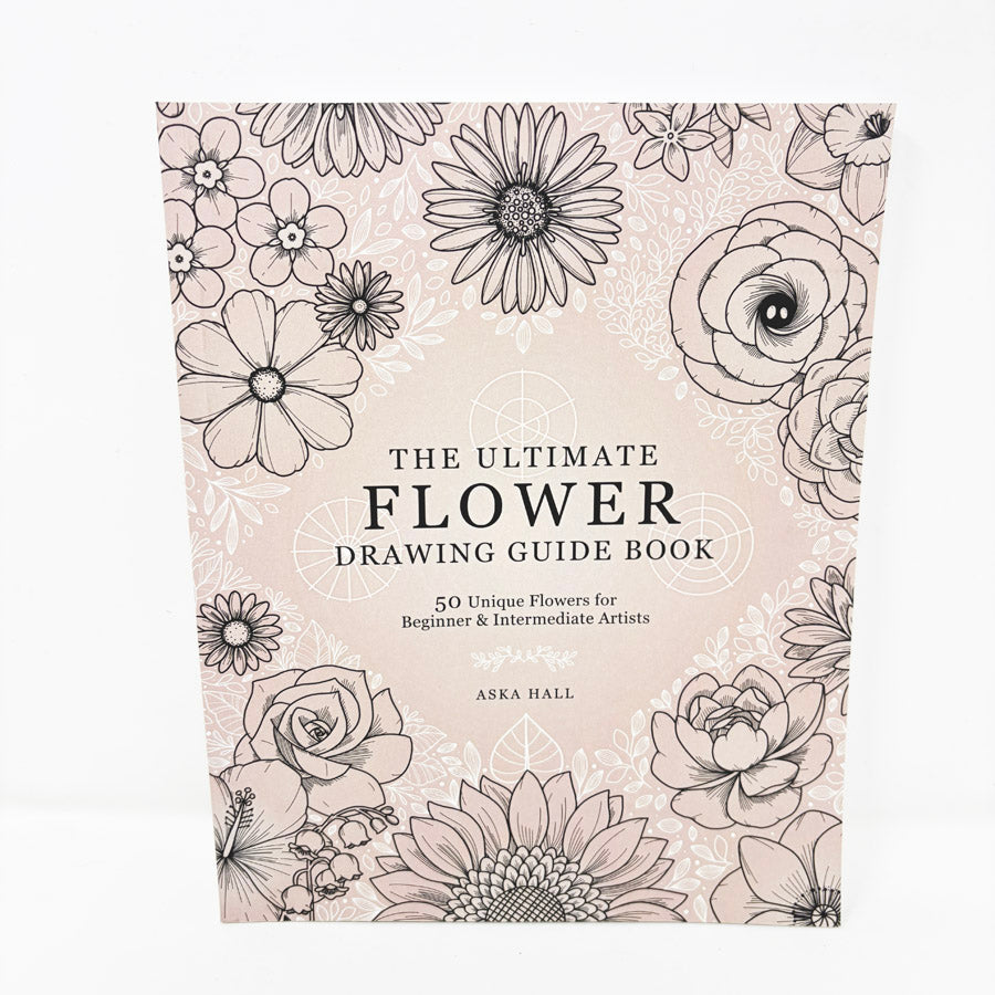 How To Draw Flowers Books by Aska Hall