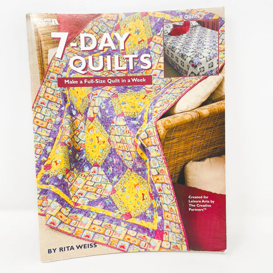 "7-Day Quilts" by Rita Weiss