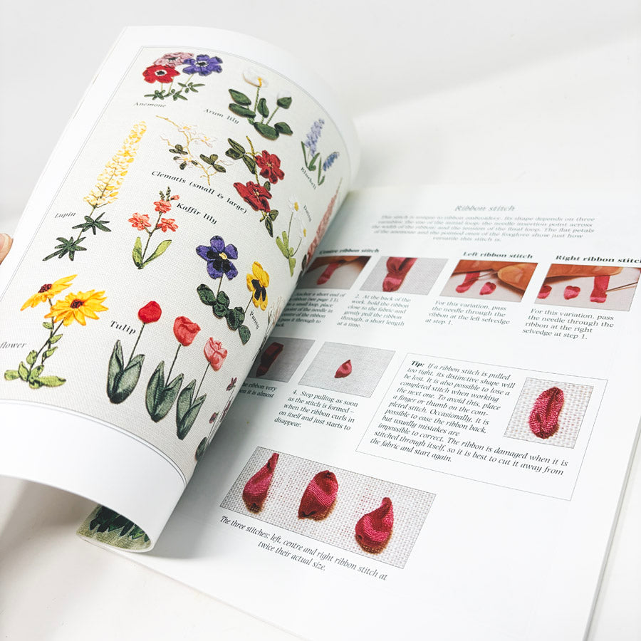 A Beginner's Guide to Silk Ribbon Embroidery by Ann Cox