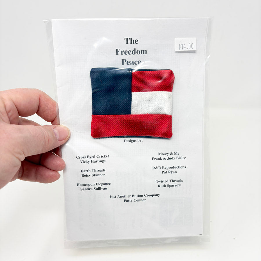 The Freedom Peace Cross Stitch Kit