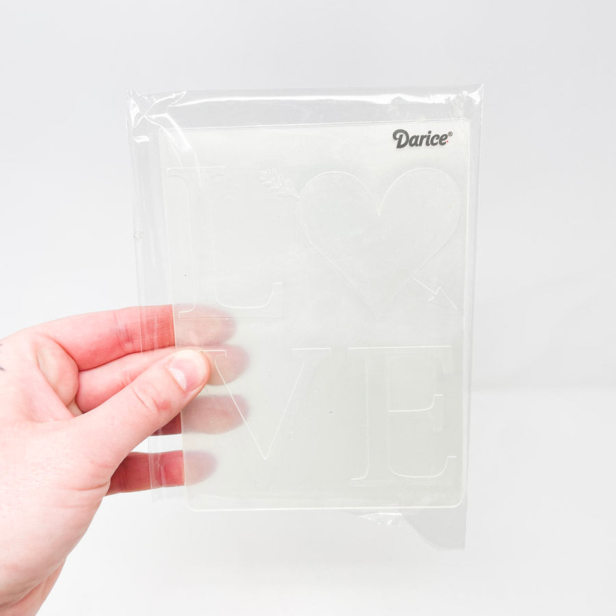 Darice Embossing Essentials- Embossing Folder- You Choose