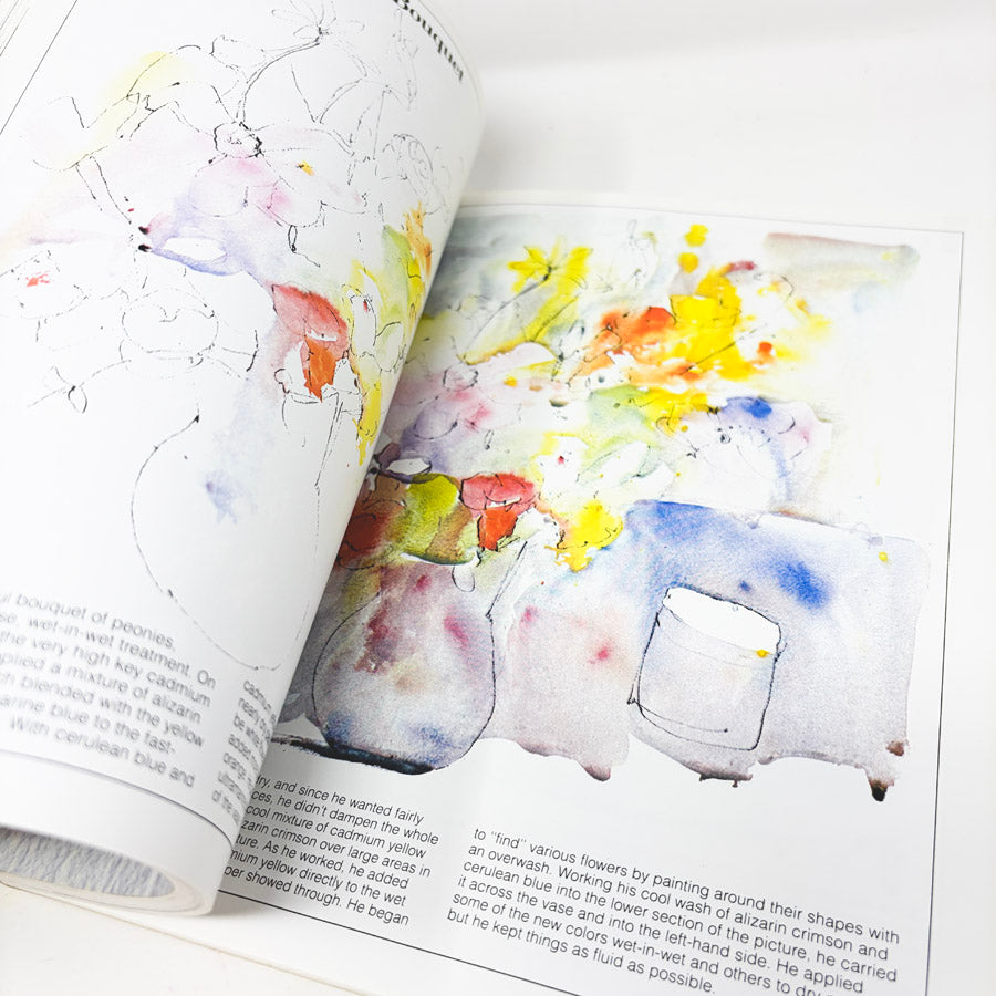 Watercolor Painting Techniques Book by Lewis