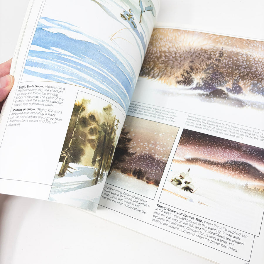 Watercolor Painting Techniques Book by Lewis