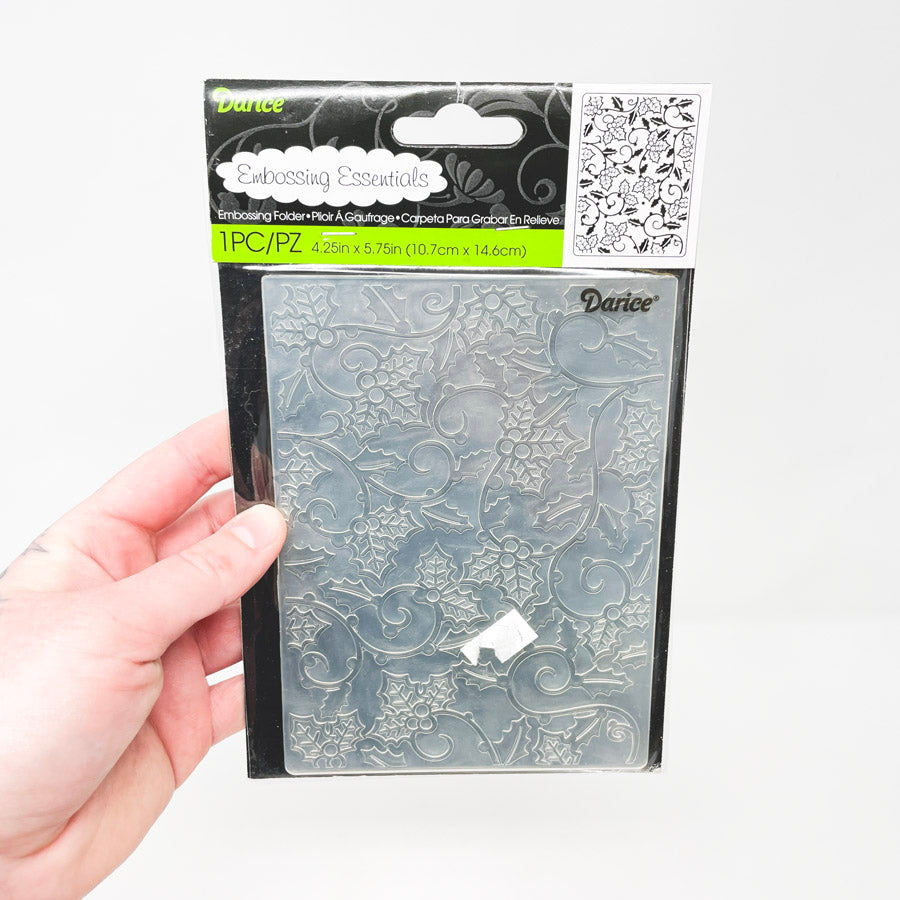 Darice Embossing Essentials- Embossing Folder- You Choose