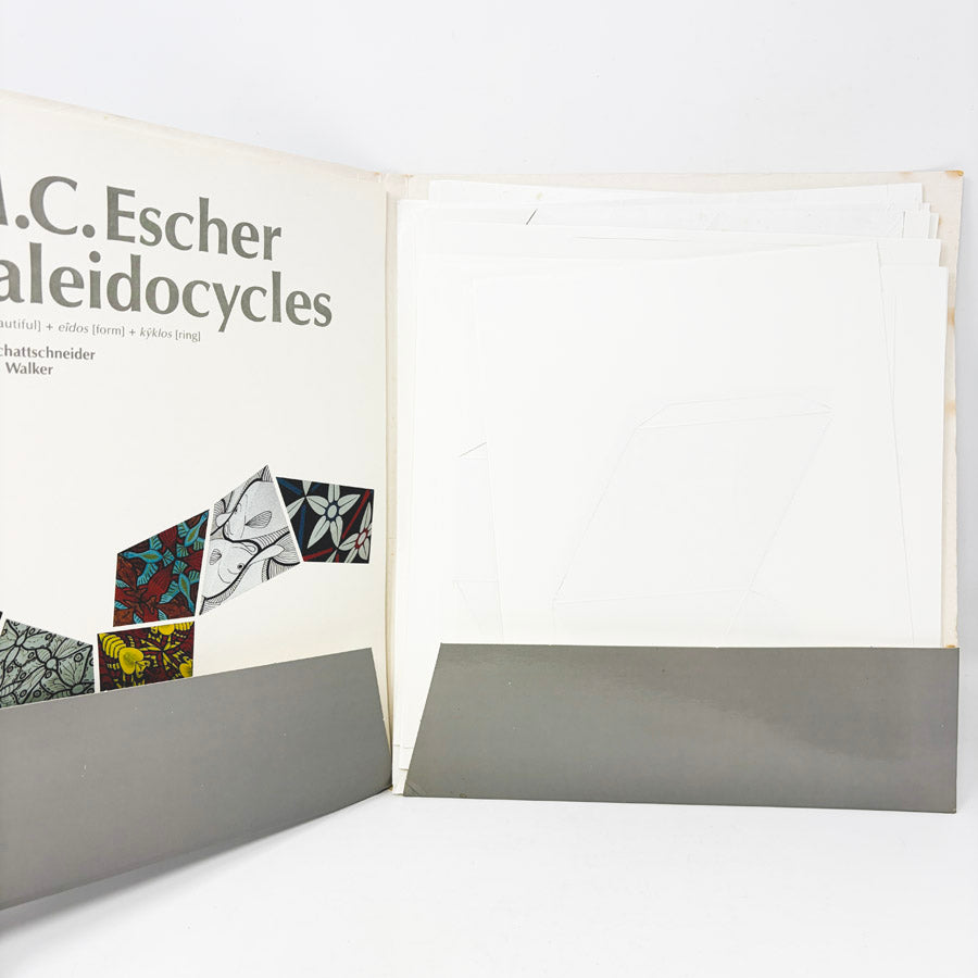 M.C. Escher Kaleidocycles Folio by Doris Schattschneider