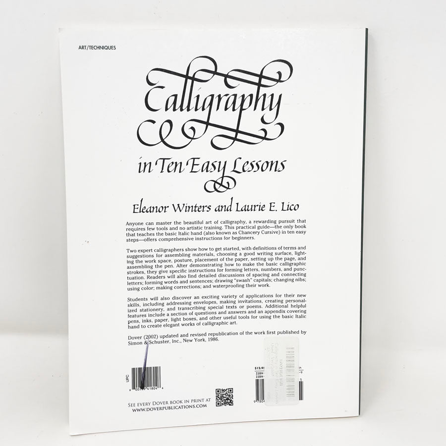 "Calligraphy in Ten Easy Lessons" by Eleanor Winters and Laurie Lico