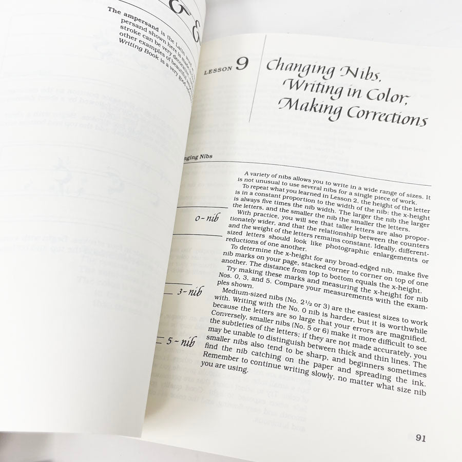 "Calligraphy in Ten Easy Lessons" by Eleanor Winters and Laurie Lico