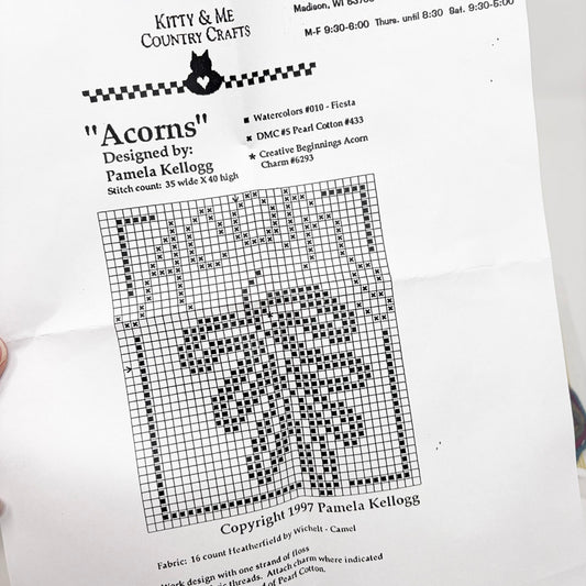 Acorns Cross Stitch Kit