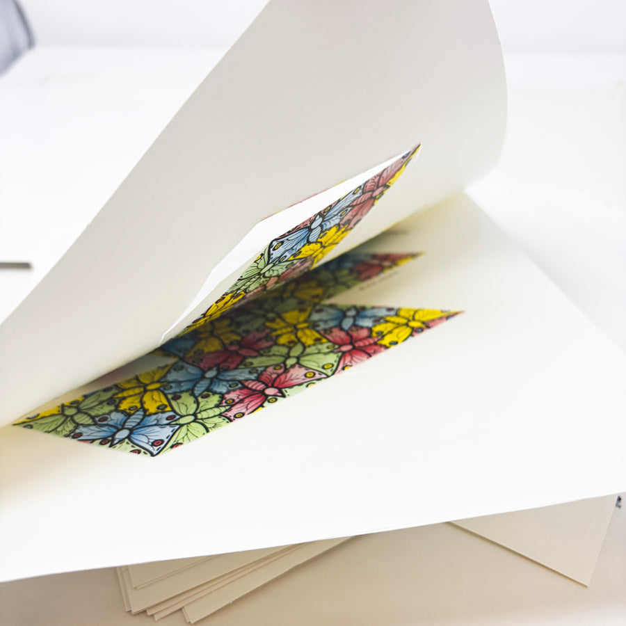 M.C. Escher Kaleidocycles Folio by Doris Schattschneider
