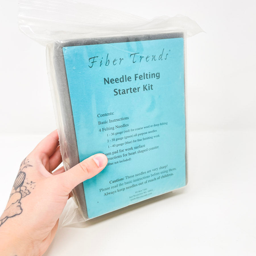 Needle Felting Starter Kit by Fiber Trends