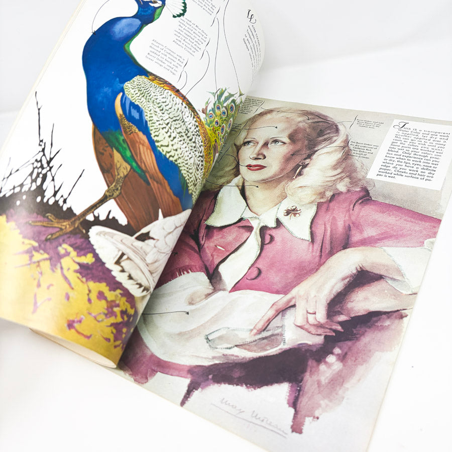 Mixing Colors & Materials To Use Book by Walter Foster