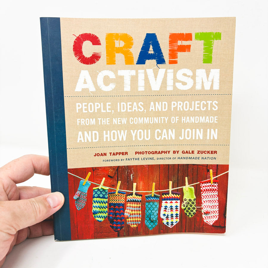 Craft Activism Book by Joan Tapper