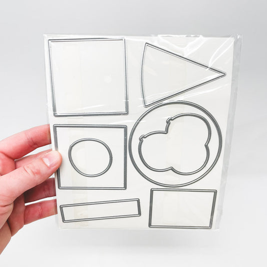 Balloons and Shapes Cutting Die Set