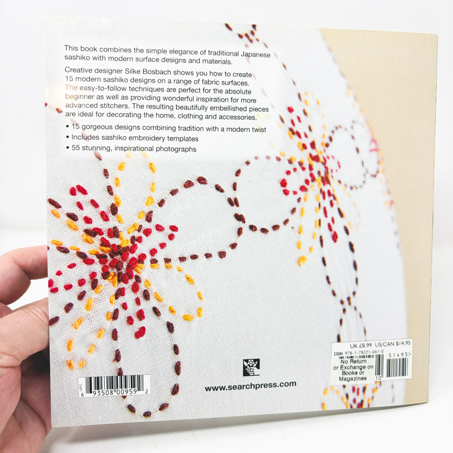 Modern Sashiko Book by Silke Bosbach