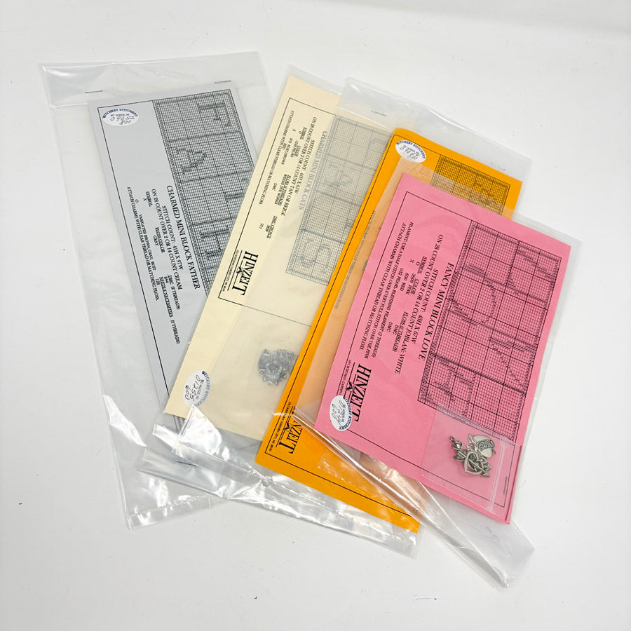 Hinzeit Cross Stitch Charts with Charms