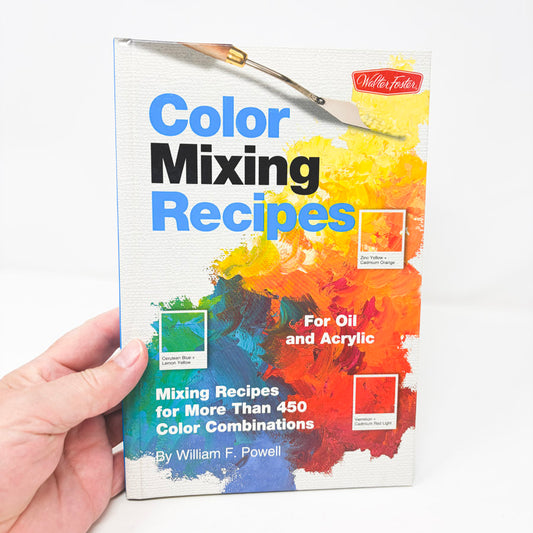 Color Mixing Recipes Book by William F. Powell for Walter Foster