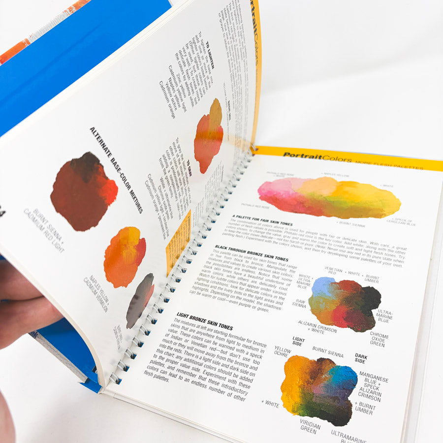Color Mixing Recipes Book by William F. Powell for Walter Foster