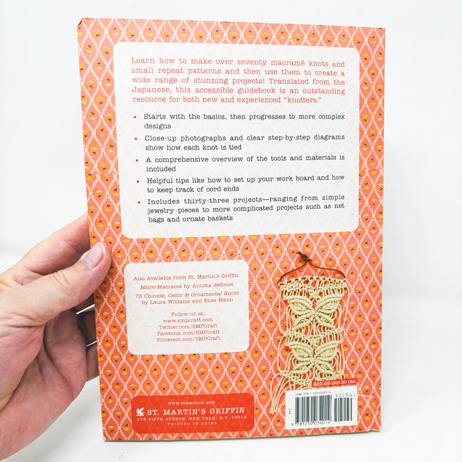 Macramé Pattern Book by Marchen Art Studio