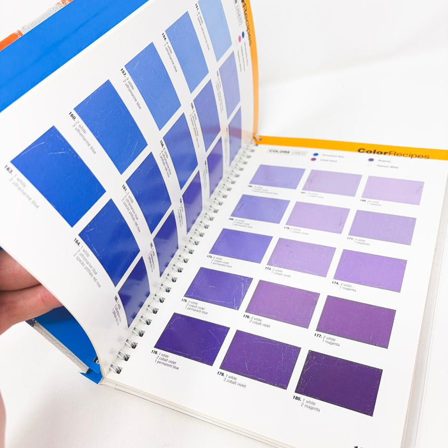 Color Mixing Recipes Book by William F. Powell for Walter Foster