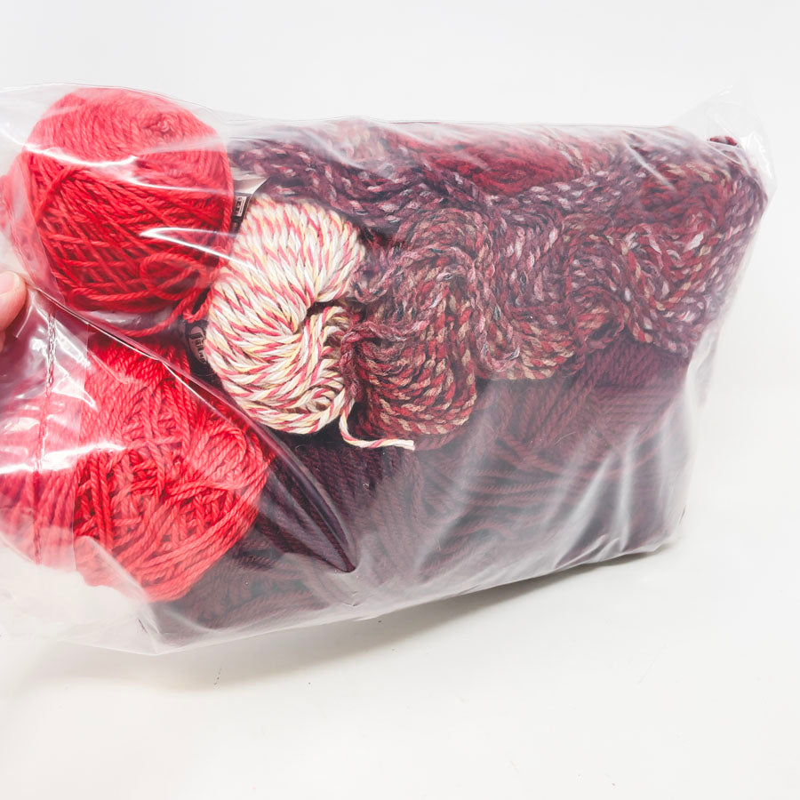 Many Reds Yarn Bundle