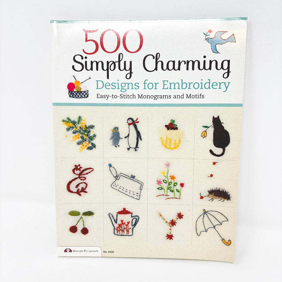 500 Simply Charming Designs for Embroidery Book