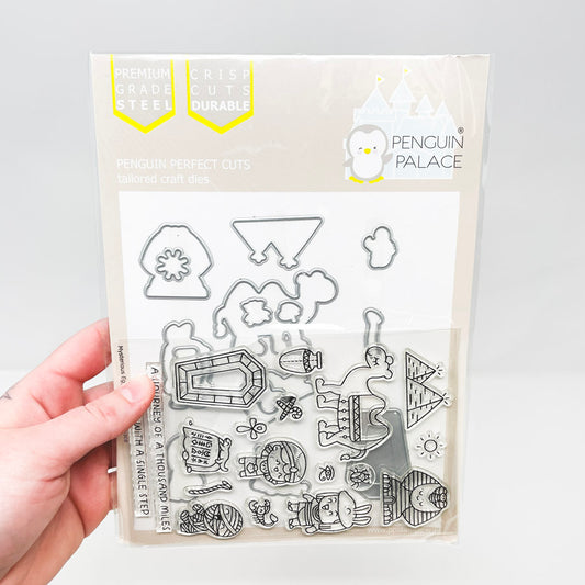 Penguin Palace Mysterious Egypt Stamp and Cutting Die Bundle