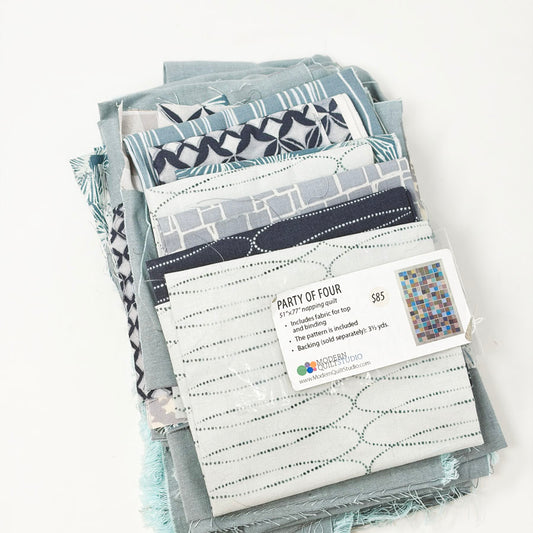 Modern Quilt Studio - Party of Four - 51" x 77" Napping Quilt