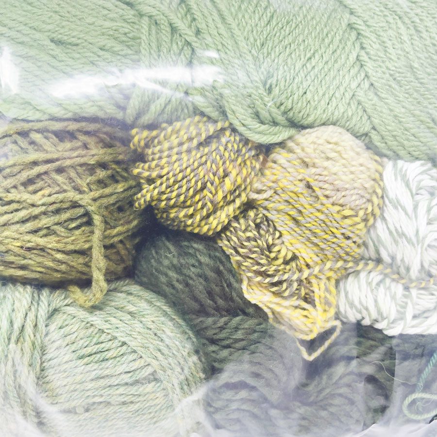 Shades of Green Yarn Bundle