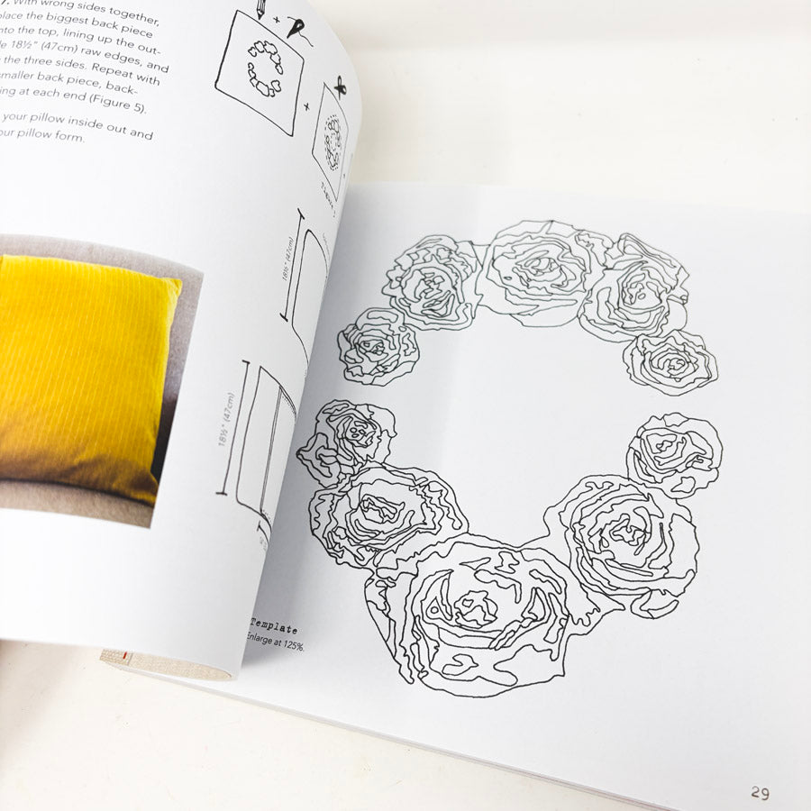 The Hand Embroidered Haven Book by Megan Frock