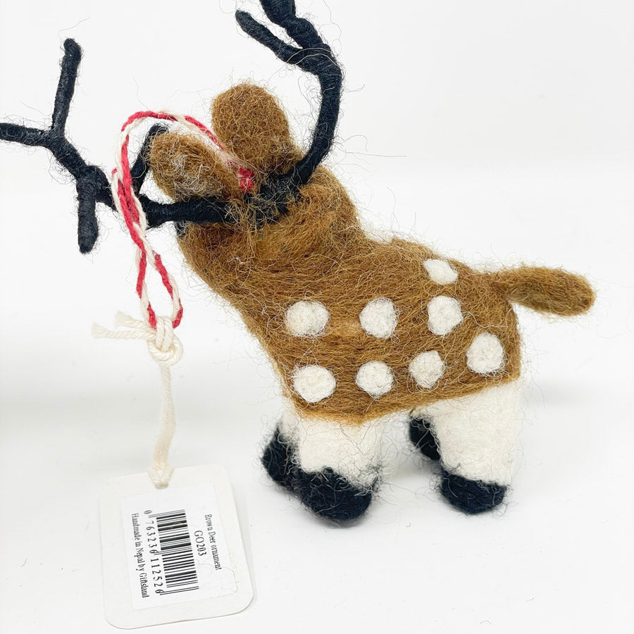 NEW // Brown Deer Ornament