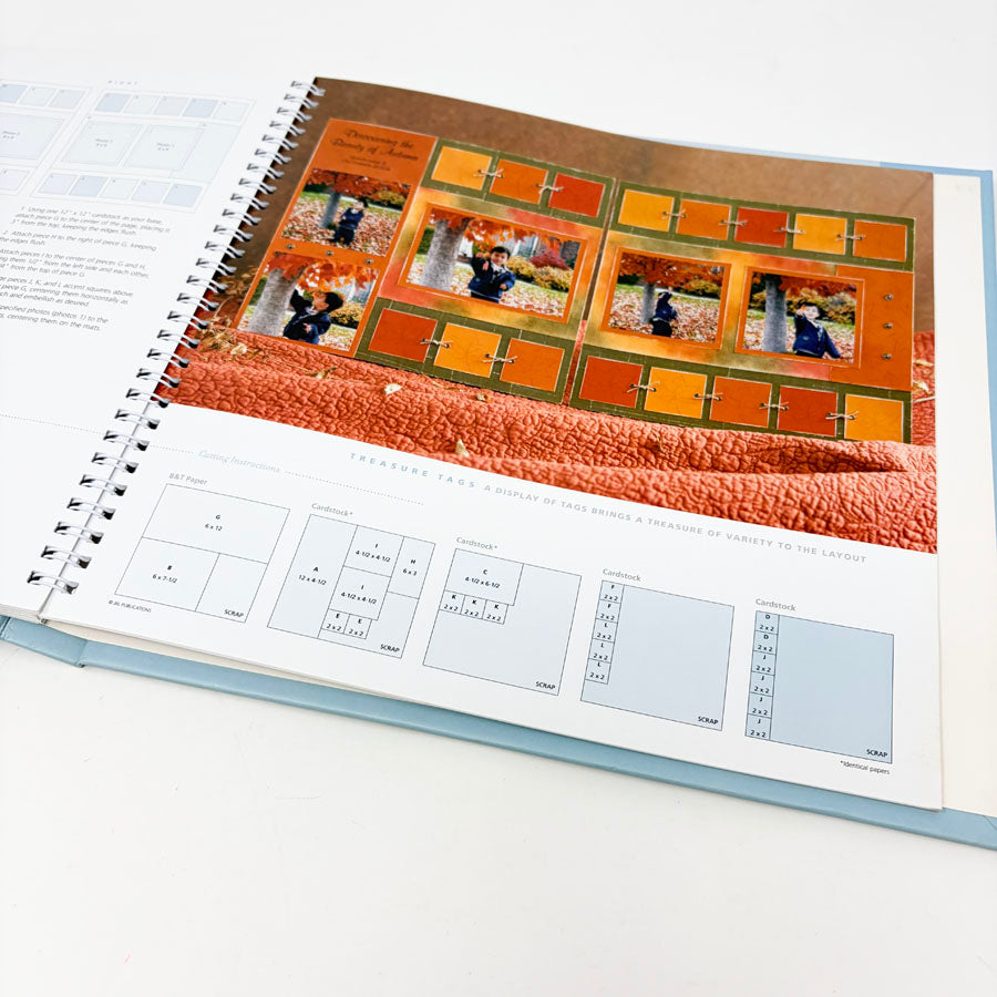 Cherish – Scrapbook Layouts Simple Book by Jeanette R. Lynton