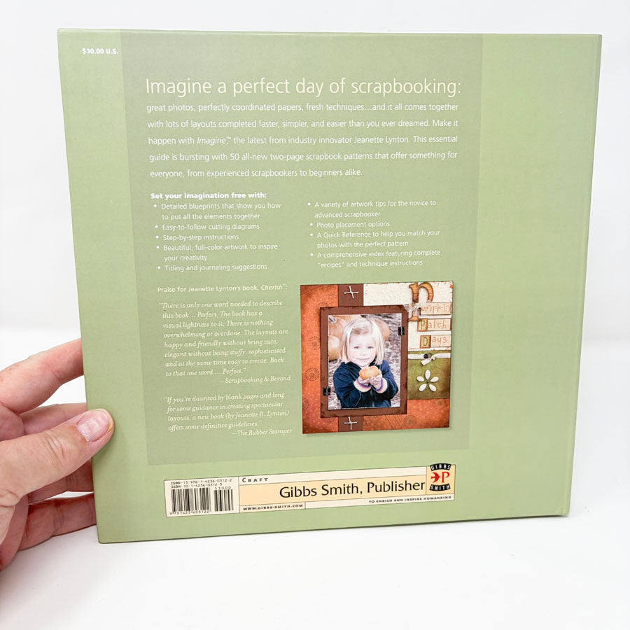 Imagine – Fun, Fabulous Layouts Scrapbook Book by Jeanette R. Lynton