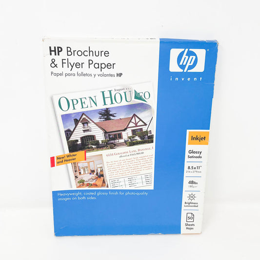 HP Brochure & Flyer Paper - Glossy, 8.5 x 11