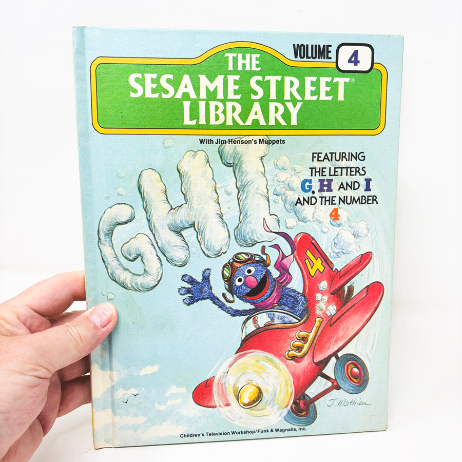 Vintage The Sesame Street Library Books