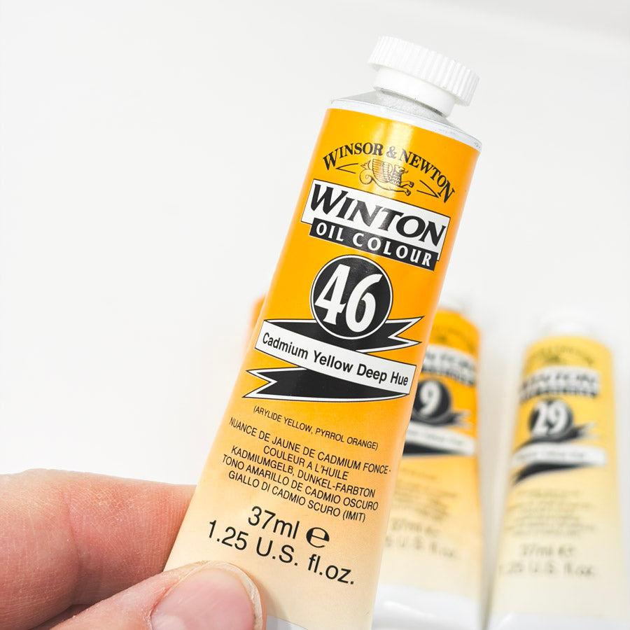 Winton Oil Colour 1.25 oz Tubes - Yellow Tones