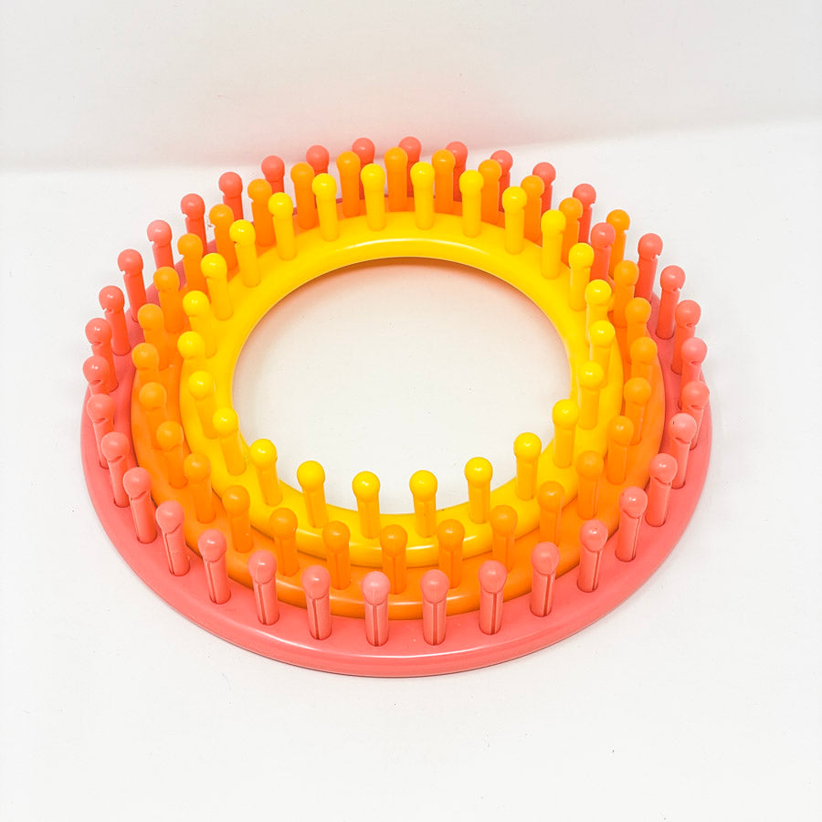 Small 3 Piece Plastic Round Loom Set