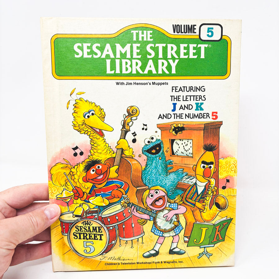 Vintage The Sesame Street Library Books