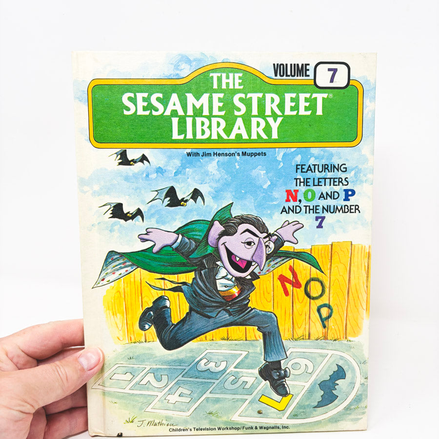 Vintage The Sesame Street Library Books