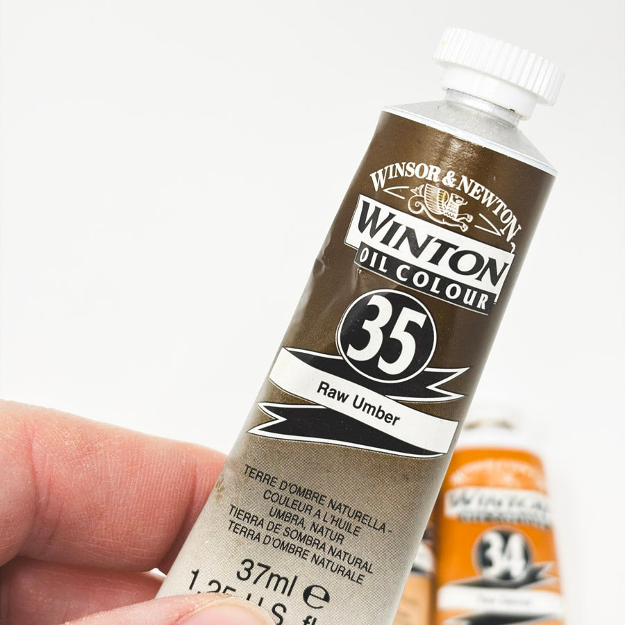Winton Oil Colour 1.25 oz Tubes - Brown Tones