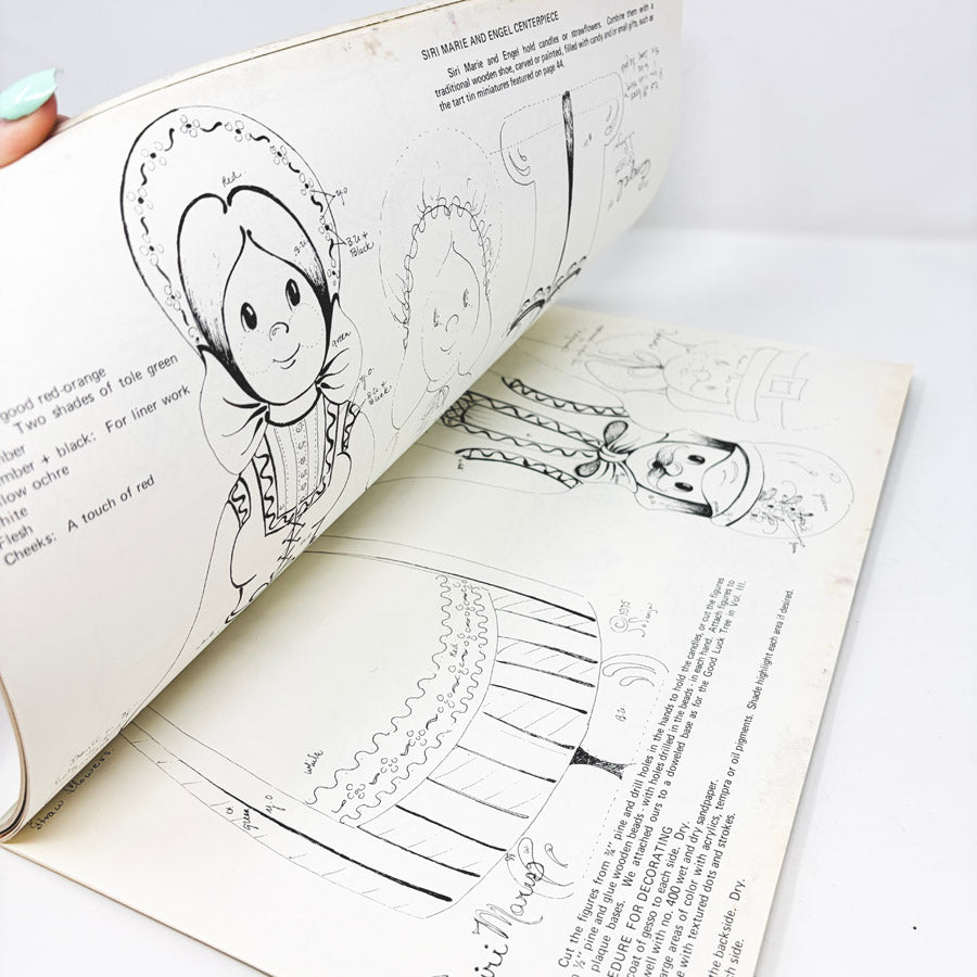 Vintage Vol 4: "Folk Art Expressions of Joy" Painting Booklet by Jo Sonja Jansen (Copy)