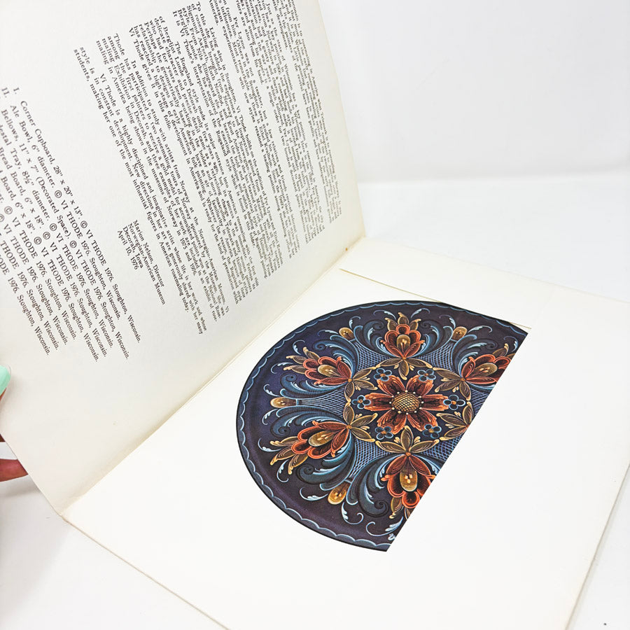 Vintage Rosemaling Rogaland Style Folio 1 Pattern Booklet