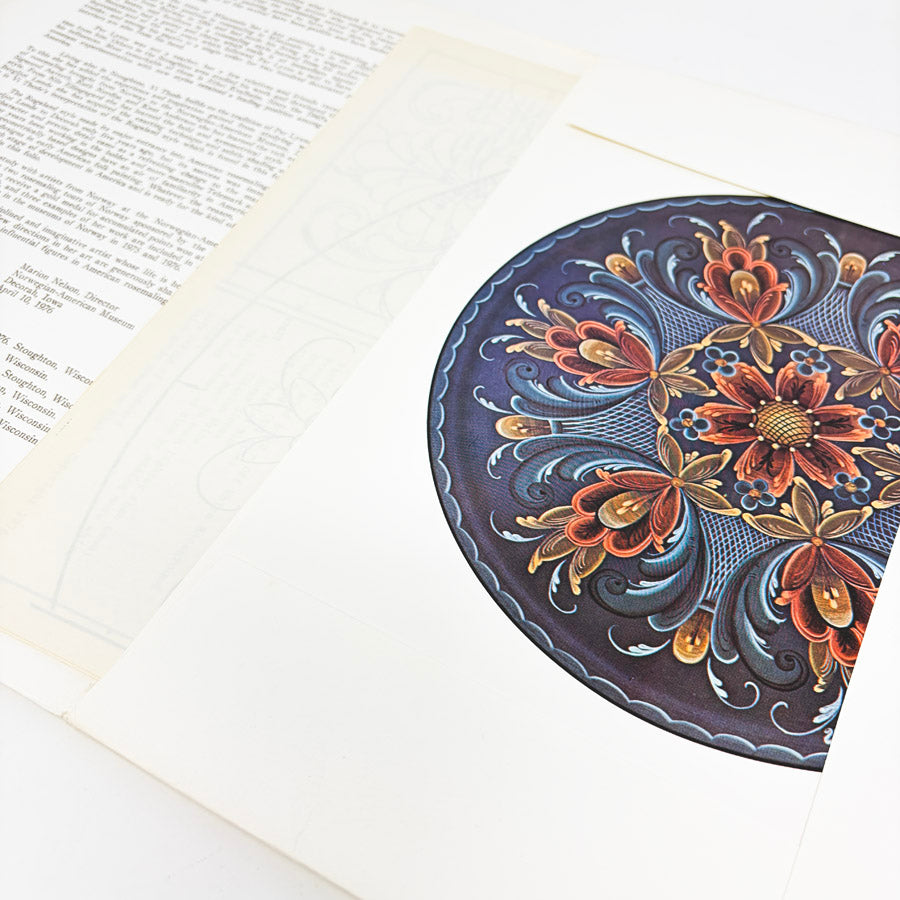 Vintage Rosemaling Rogaland Style Folio 1 Pattern Booklet