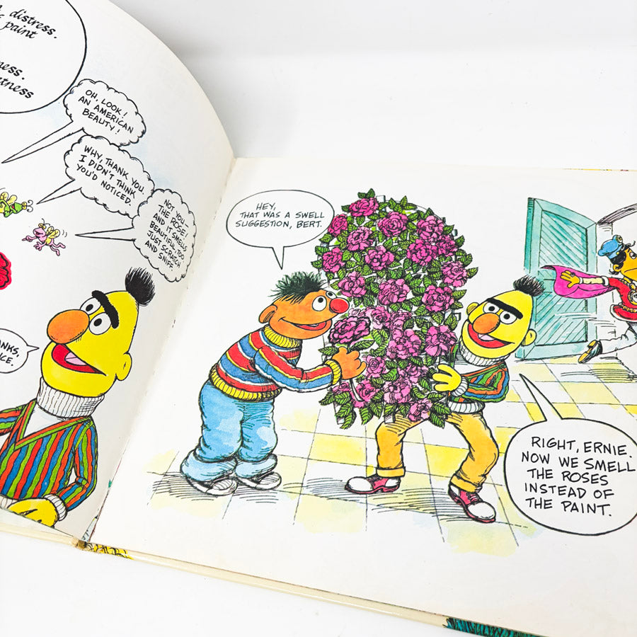 Vintage Sesame Street Scratch and Sniff Book